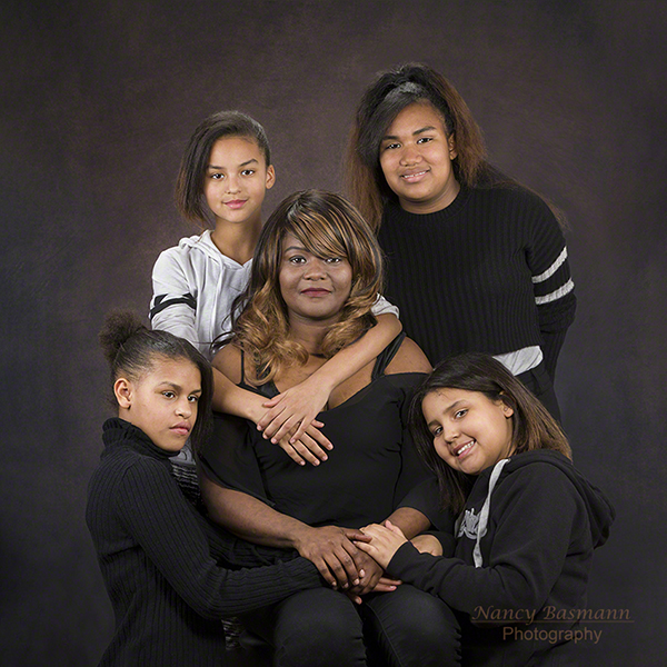 Generational portrait of family